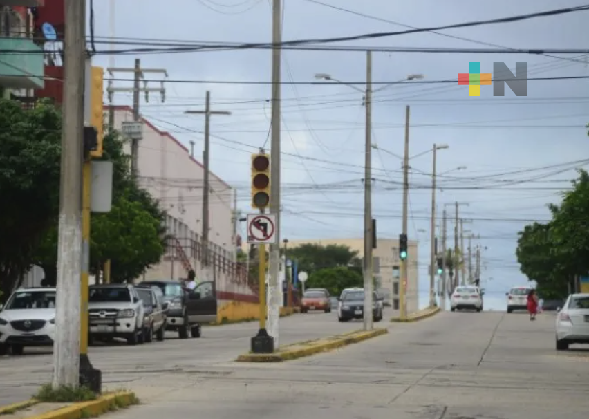 Buscarán modernizar semáforos del municipio de Coatzacoalcos